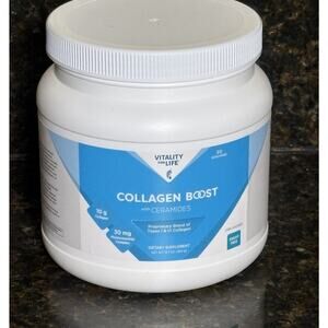Melaleuca Unflavored Vitality for Life Collagen Boost Powder with Ceramides